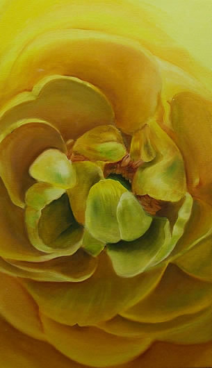 gele bloem